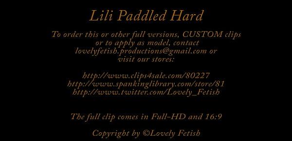  Clip 20Lil Lili Paddled Hard - MIX - Full Version Sale $12